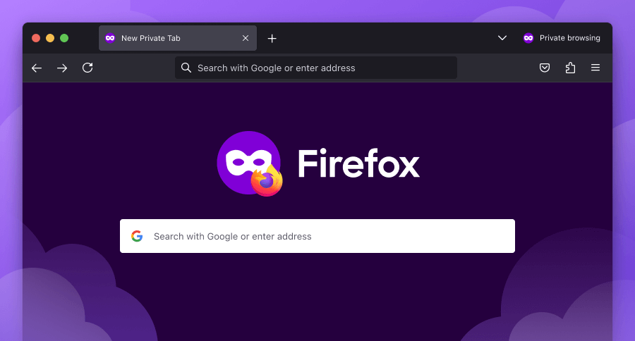 Mozilla private browsing